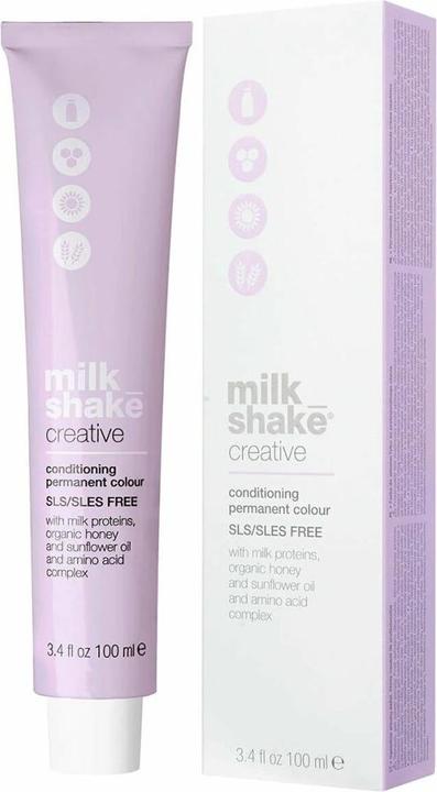 Produktbild Milk_Shake Vopsea permanenta Milk Shake Creative 6.46C, Blond Inchis Aramiu, 100ml (Blond Inchis Aramiu, 6.46C)