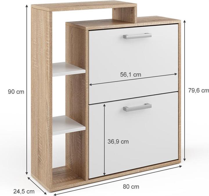 Produktbild Vicco Orlando (80 x 24 x 90 cm)