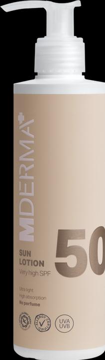 Immagine prodotto MDerma DermaKnowlogy Lozione solare SPF50 200 ml Lozione solare protettiva viso e corpo 50 Adulti (Crema solare, Crema solare viso, SPF 50, 200 ml)