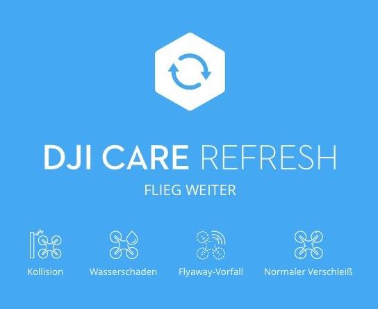 Produktbild DJI Care Refresh ( Air 3S) 1 Jahr (Karte) (24 Monate, Austausch, Unfallschutz)