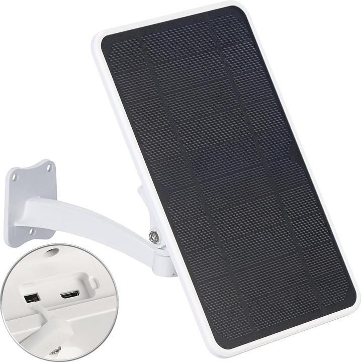 Actual product image VisorTech 5.5 Watt Solar Panel with 5,000 mAh Powerbank, 5V (5.50 W, 0.58 kg)