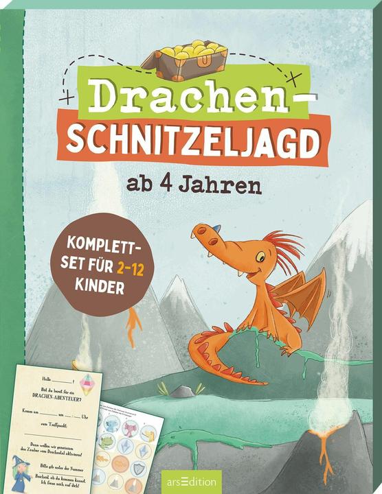 Image du produit Drachen-Schnitzeljagd ab 4 Jahren (Allemand, Hannah Lang, Marlit Kraus, 2023)