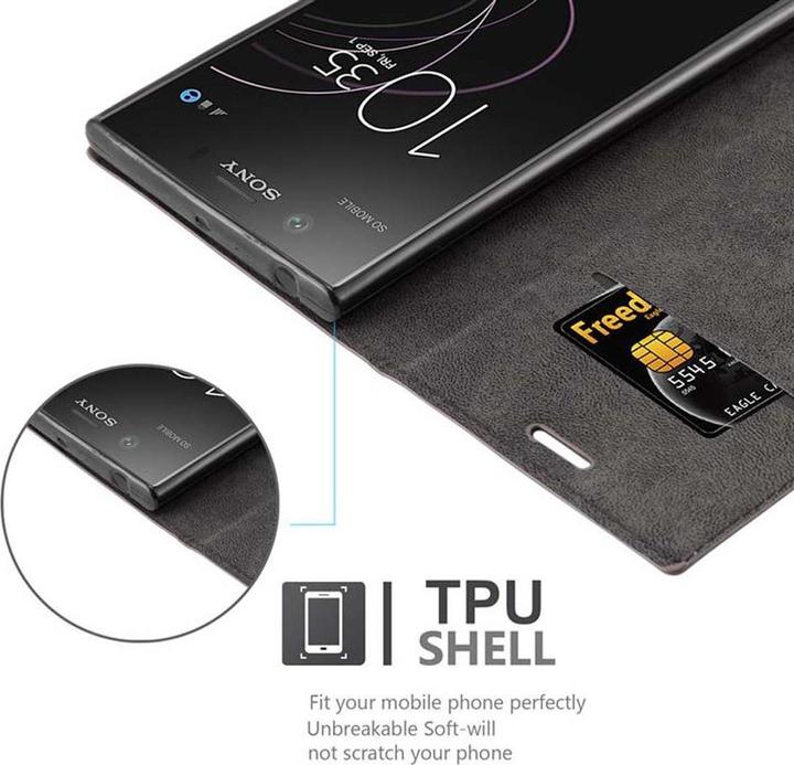 Image du produit Cadorabo Book Couverture magnétique invisible (Sony Xperia XZ1)