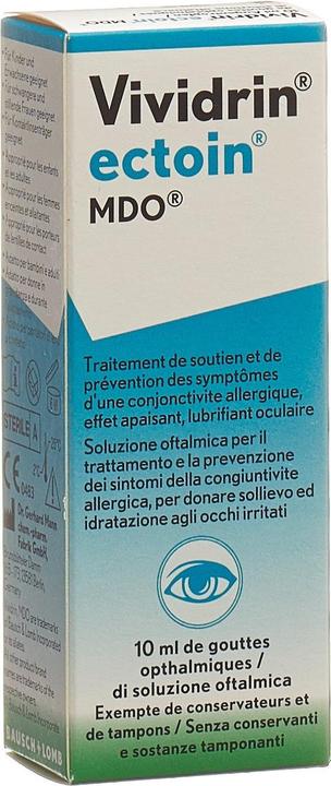 Produktbild Bausch + Lomb ectoin MDO Gtt Opht (10 ml, 1 x 10 ml Lösung)