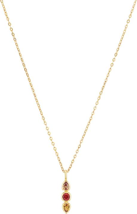 Produktbild S.Oliver Halsschmuck für Damen, 925 Sterling Silber, Zirkonia synth. (Silber 925)