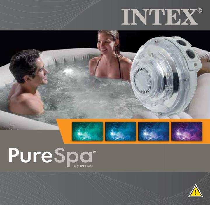 Actual product image Intex LED Hot tub