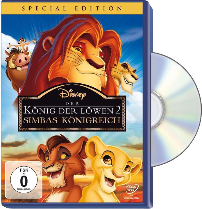 Immagine prodotto Disney Interactive Studios Il re leone 2 - Il regno di Simba (DVD, 1998, Tedesco)