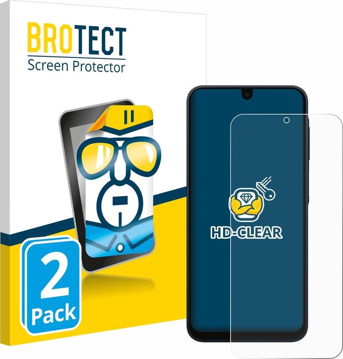 Actual product image BROTECT Screen Protector Clear (2 Piece, Samsung Galaxy A16 5G)