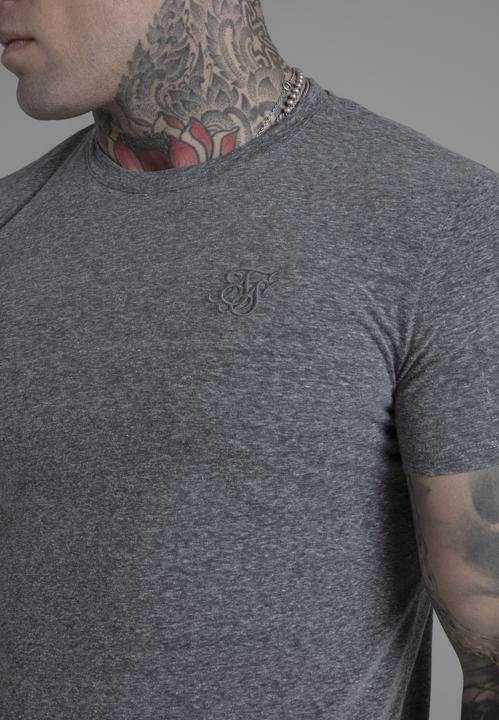 Immagine prodotto Siksilk Maglietta Marl in grigio scuro (S)