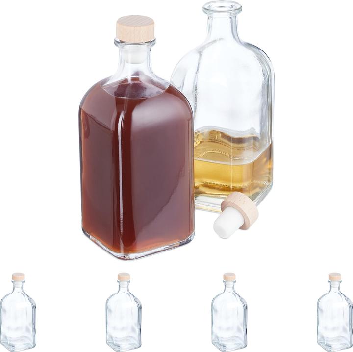 Image du produit Relaxdays Set-huile-vinaigre (6 pcs, 0.50 l)