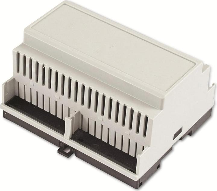 Hammond Electronics top-hat rail enclosure 90 x 105 x 58 polycarbonate light grey 1 pc. (Housing)