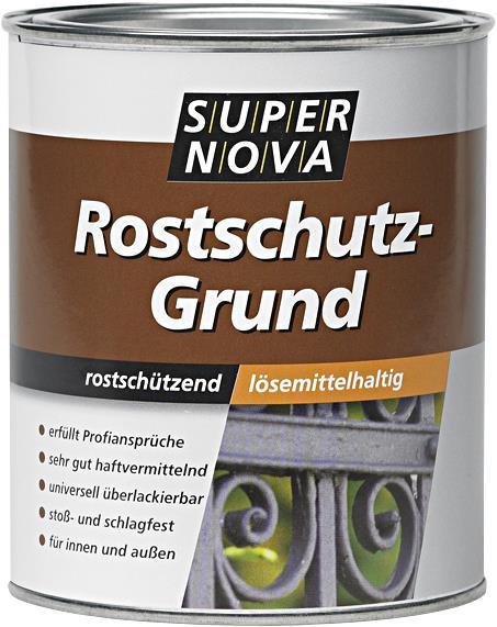 Super Nova Primer antiruggine (750 ml, Grigio argento)