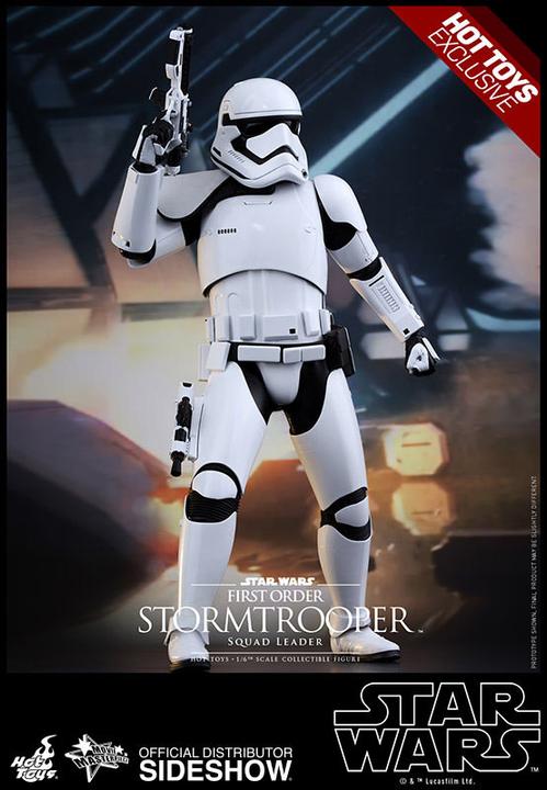 Productafbeelding Hot Toys Star Wars - Episode VII: 1/6 First Order Stormtrooper Squad Leader Exclusief.