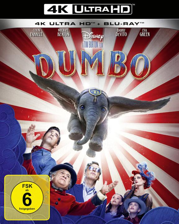 Produktbild Disney Interactive Studios Dumbo - LA - 4K Blu Ray (Blu-ray, 4k Blu-ray, 2019)