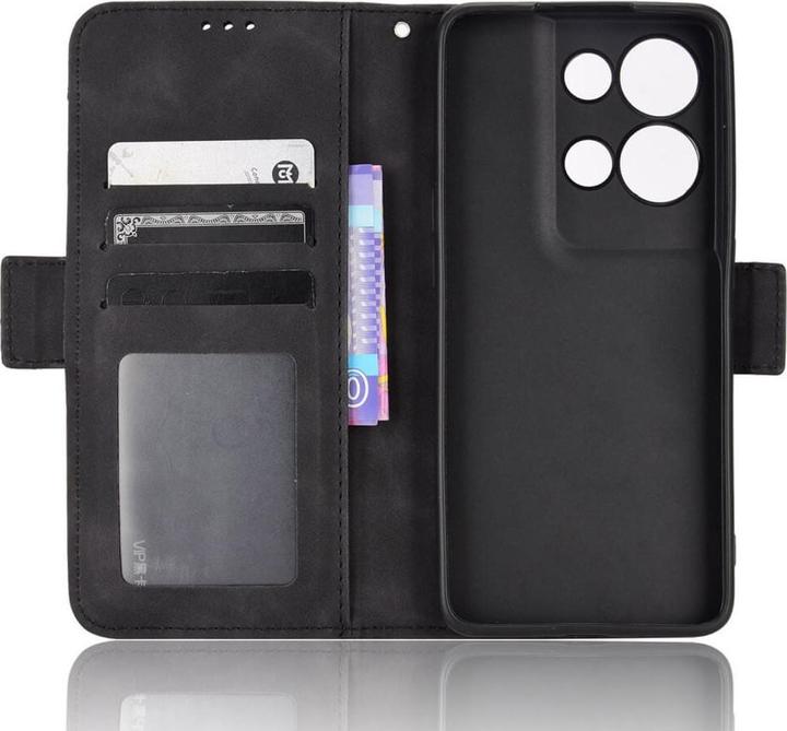 Produktbild Cover-Discount OPPO Reno8 - Etui mit vielen Kartenfächer schwarz (Oppo Reno 8)