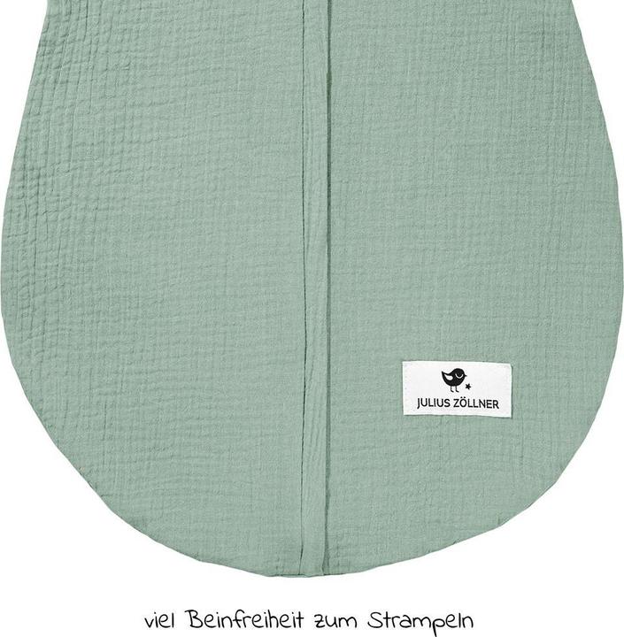 Produktbild Julius Zöllner Sommerschlafsack Musselin (62 cm, 0.5 TOG)