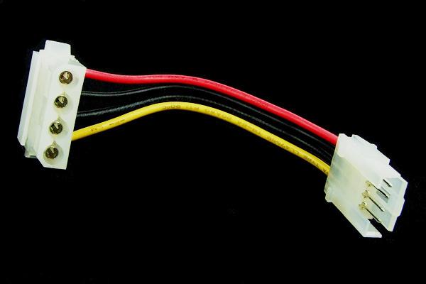Produktbild InLine Strom Adapter 3,5" Buchse auf 5,25" Stecker
