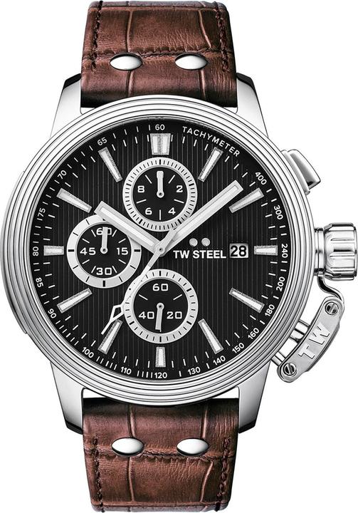 Actual product image TW Steel CEO Adesso (Analogue wristwatch, Chronograph, 45 mm)