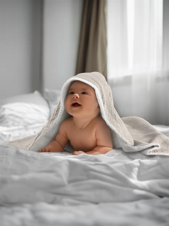 Produktbild Aspero 2x Baby Musselin Wickeltücher aus Bio-Baumwolle