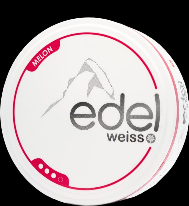 Actual product image Edelweiss Melon (All White Slim) (Nicotine Pouches, 15 mg)