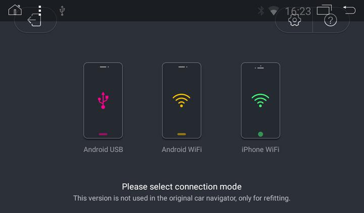 Actual product image Radical R-D111 1-DIN (Android car, Apple Carplay)