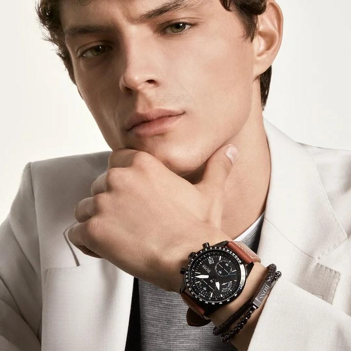 Actual product image BOSS Pilot Chrono (Chronograph, 44 mm)