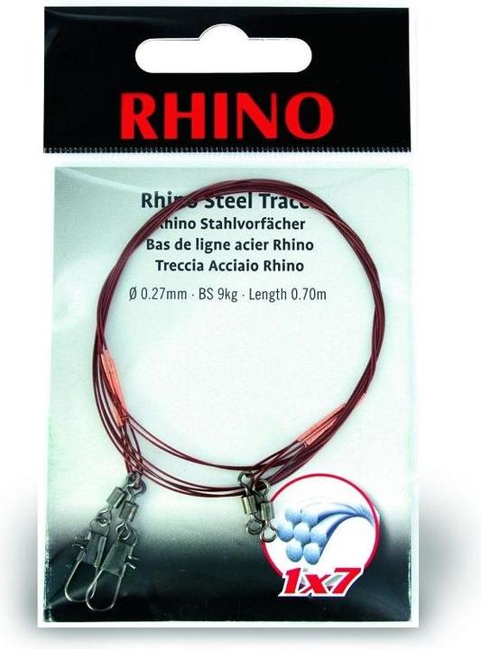 Actual product image Steel leader 1x7 0,5m (6 kg, 0.24 mm)