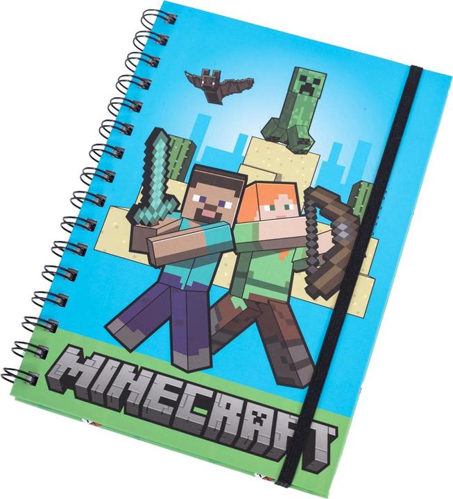 Immagine prodotto Minecraft Taccuino (A5, Righe, Copertina rigida)