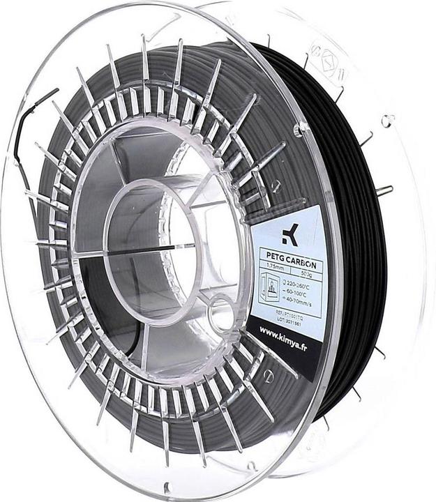 Produktbild Kimya Filament (PETG, 1.75 mm, 500 g, Schwarz)