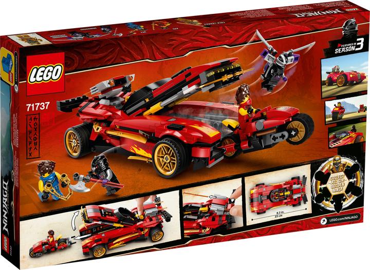 Produktbild LEGO X-1 Ninja Supercar (71737, LEGO Ninjago)