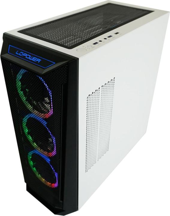 LC-Power Housing Gaming 805BW Holo-1 X RGB Black/White retail (mATX, Mini-ITX, ATX, E-ATX)