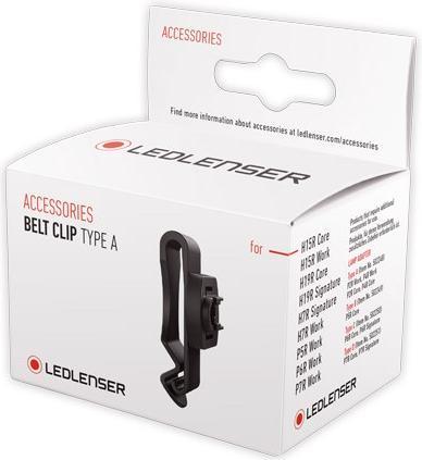 Actual product image Ledlenser Belt Clip Type A Black Box