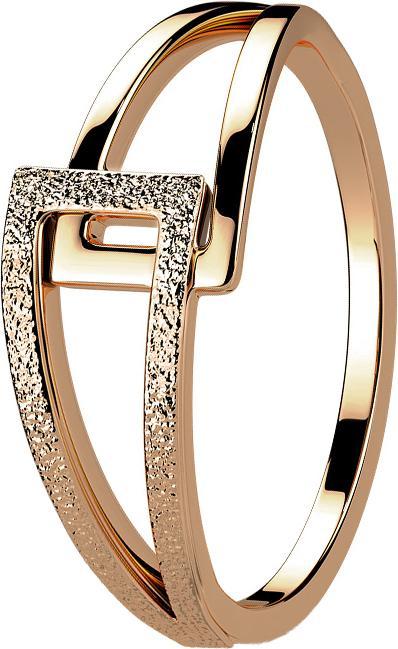 Actual product image Star Piercing Ring rose gold triangle overlap sandblasted (60, 950 Platinum)