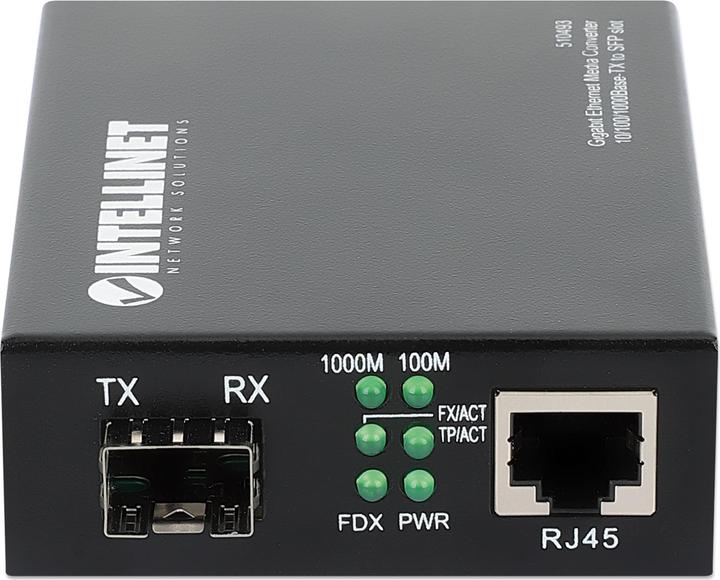 Produktbild Intellinet 10/100/1000Base-TX auf SFP-Slot SFP (Media Konverter)