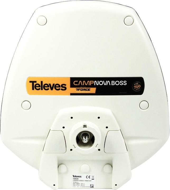 Productafbeelding Televes CAMPNOVA2 Campingantenne f.VHF DAB + DVB-T/T2 b.K48 w.accessoires (Platte antenne, 22 dB, DVB-S / -S2, VHF / MW / LW)