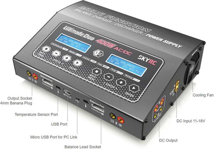 Produktbild SkyRC D400 Ac/Dc 2x200w