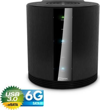 Produktbild Fantec SQ-35U3E-6G BLACK ALU (3.5")