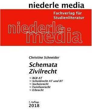 Produktbild Schemata Zivilrecht. Karteikarten (Deutsch, Christine Schneider, 2023)