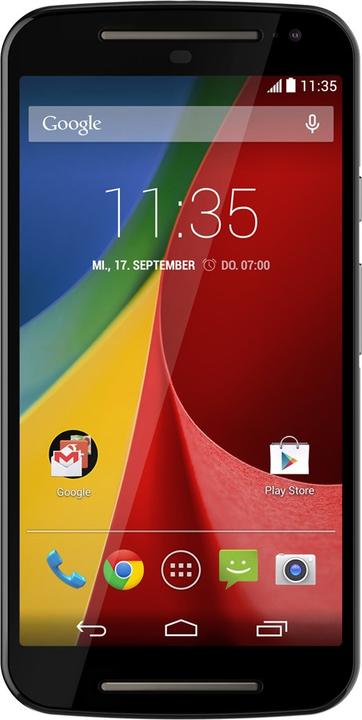 Motorola Moto G 2e generatie. - 8GB - zwart (8 Mpx)