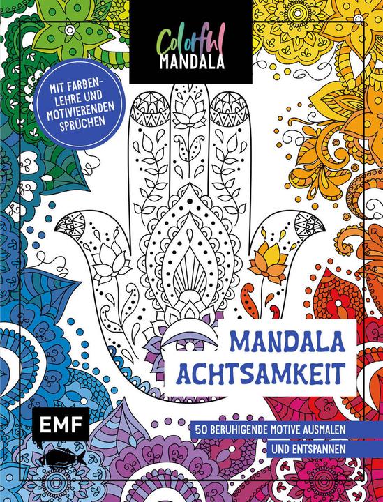 Actual product image Colorful Mandala – Mandala – Achtsamkeit