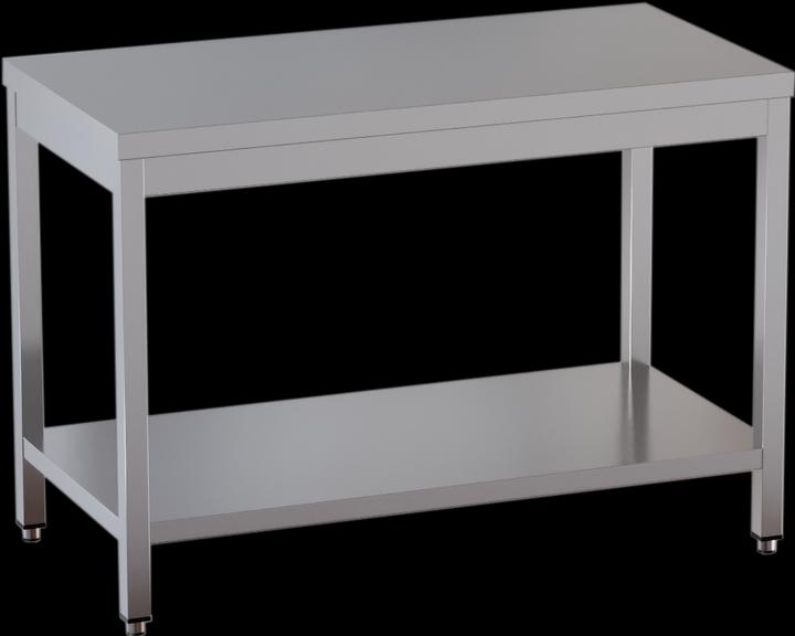 Actual product image Gastro Hero Stainless steel worktable Eco with base shelf (200 cm, 60 cm)