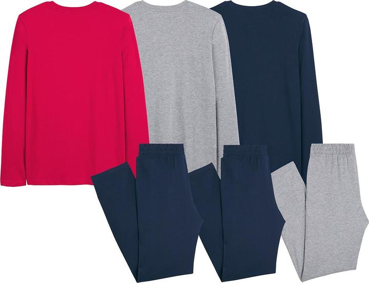 Produktbild La Redoute Collections 3er-Pack Jersey-Pyjamas (164)