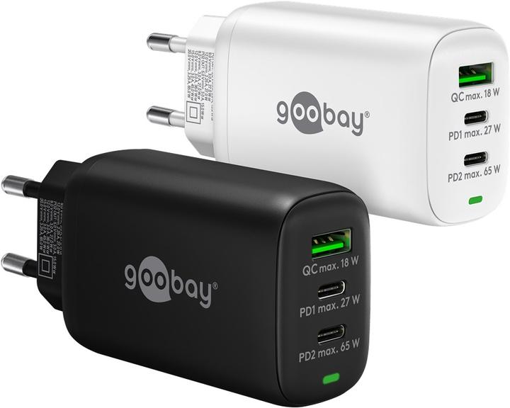Produktbild Goobay Multiport-Schnellladegerät (65 W)