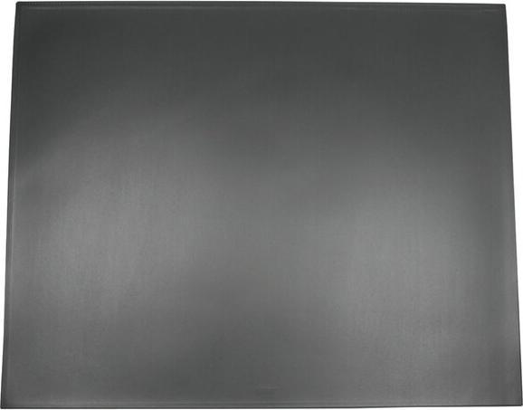 Actual product image Büroring Schreibunterlage, 65 x 52 cm, angeschweisste Vollsichtplatte, grau (52 x 65 cm)
