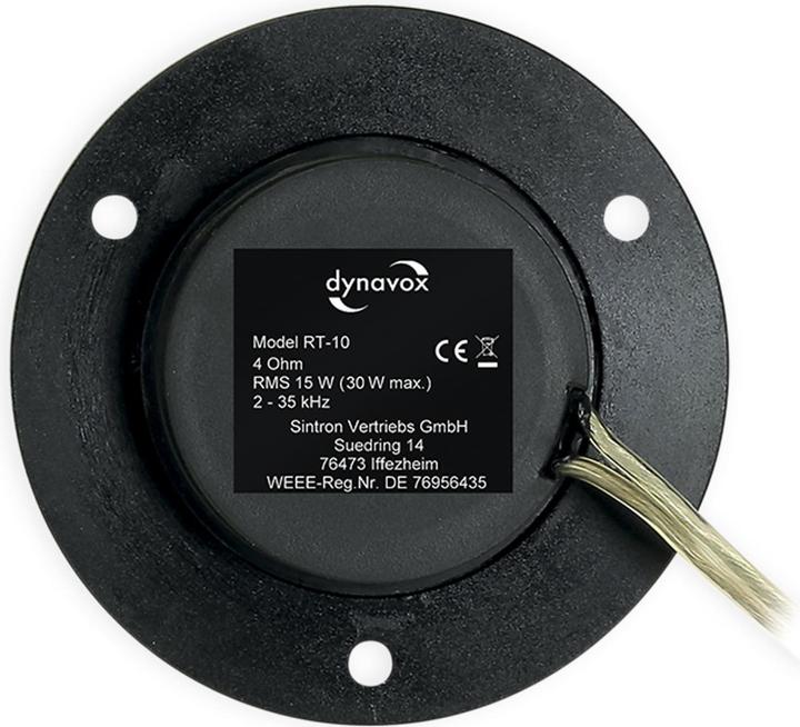 Image du produit Dynavox RT10 Tweeter à ruban (30 W)