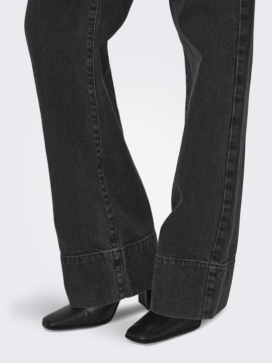 Produktbild Only Weiter Beinschnitt Säume zum Umschlagen Jeans Weit geschnitten jeans (W32/L32)