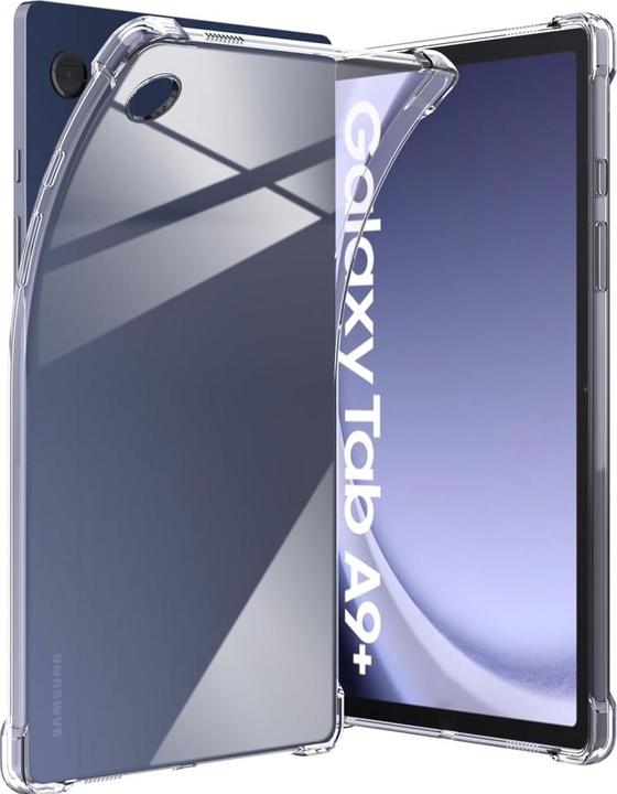 Actual product image Screenguard Samsung Galaxy Tab A9+ Case Crystal Soft Airbag Bumper (Galaxy Tab A9+)