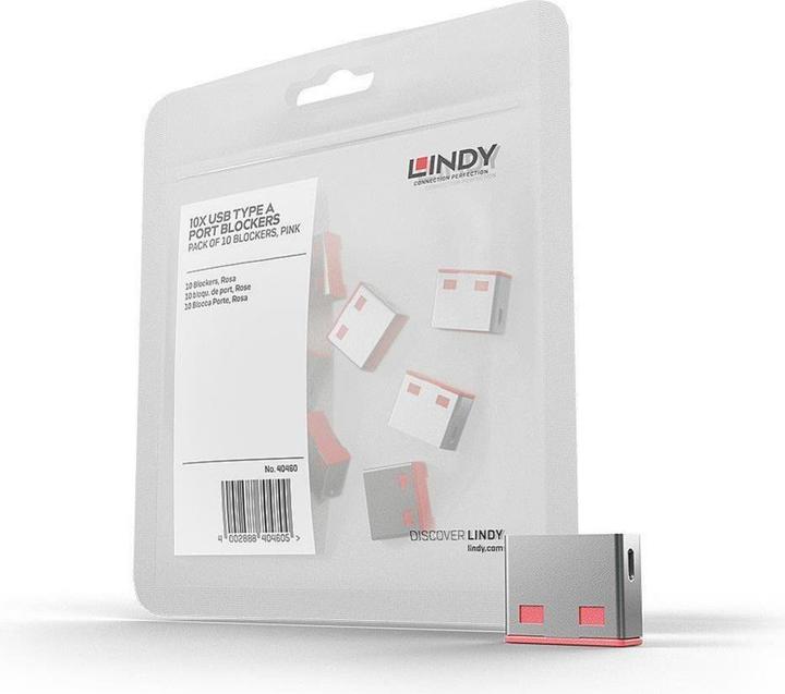 Lindy Casier de port USB 10 pièces