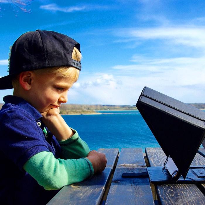 Immagine prodotto Philbert Design Philbert - Parasole e copertura per iPad/Tablet 9.7"-11", nero (iPad)