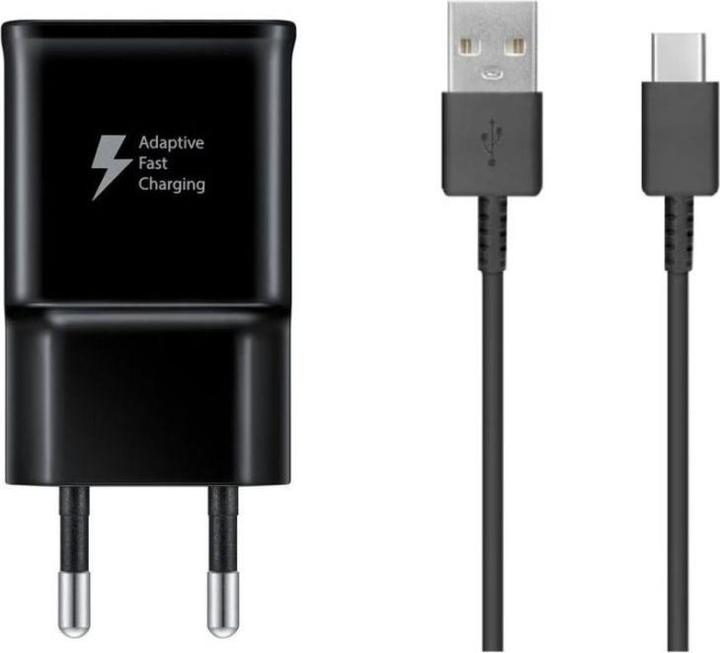 Image du produit Samsung Travel Charger + USB-C Data Cable Black (OOB Bulk) (15 W)